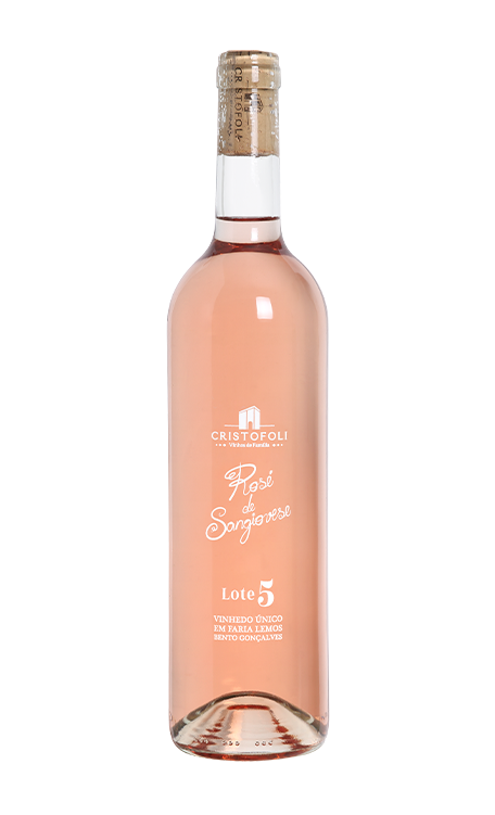 Vinho Cristófoli Rosé Seco Brasil Sangiovese 750ml