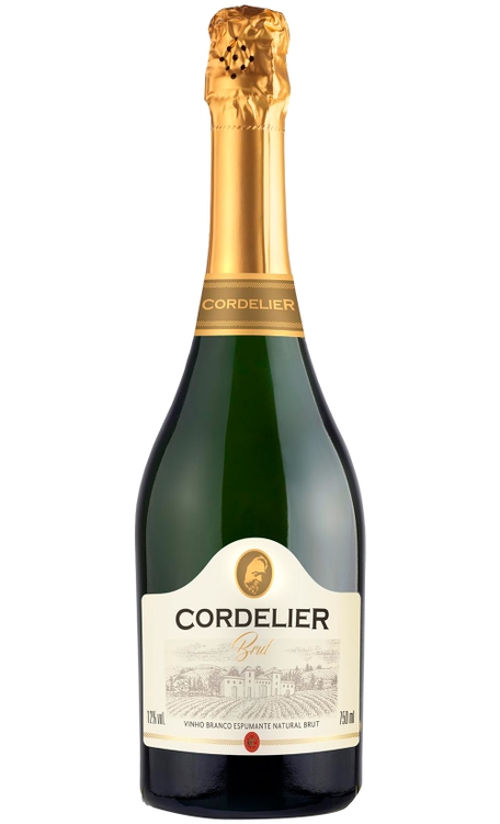 Espumante Cordelier Branco Brut Brasil Chardonnay, Pinot Noir, Riesling 750ml