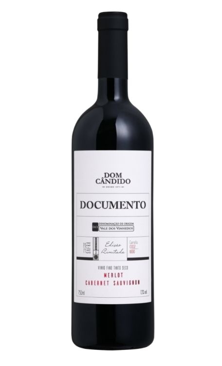 Vinho Dom Cândido Tinto Seco Brasil Documento Cabernet Sauvignon, Merlot 750ml