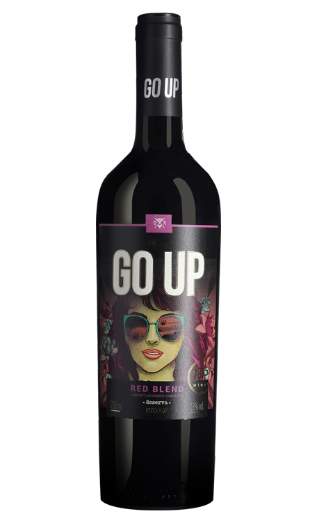 Vinho Tdp Wines Tinto Seco Chile Go Up Reserva Cabernet Sauvignon, Carménère 750ml