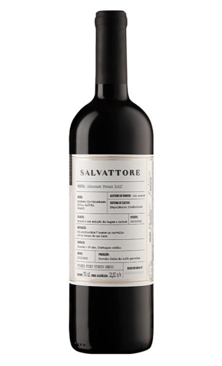 Vinho Salvattore Tinto Seco Brasil Cabernet Franc 750ml