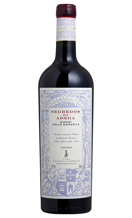 Vinho Casa Marques Pereira Tinto Seco Brasil Segredos da Adega Gran Reserva Tannat 750ml