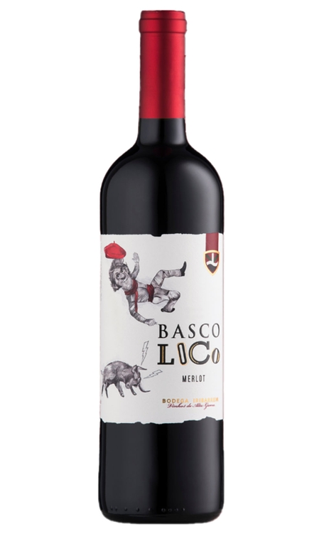 Vinho Bodega Iribarrem Tinto Seco Brasil Basco Loco Merlot 750ml