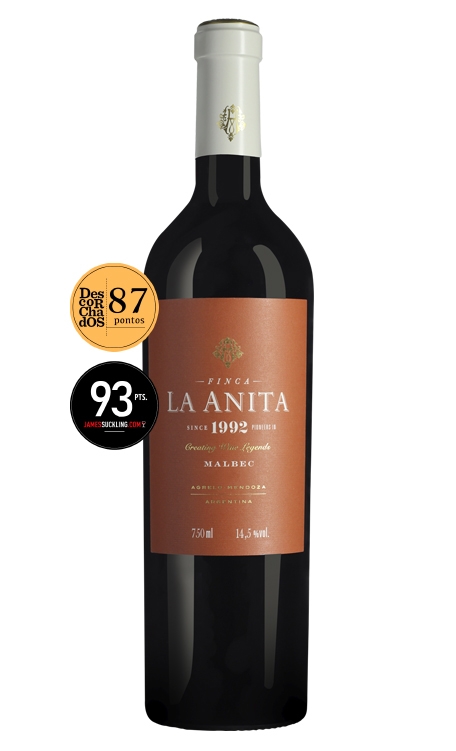 Vinho Finca La Anita Tinto Seco Argentina Malbec 750ml