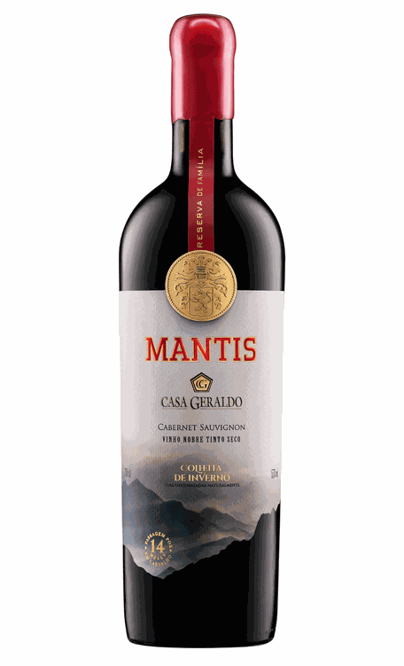Vinho Casa Geraldo Tinto Seco Brasil Mantis Cabernet Sauvignon 750ml