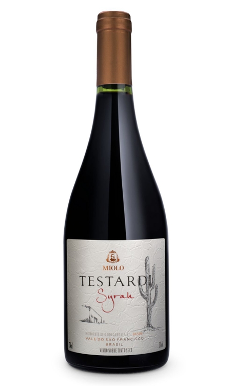 Vinho Miolo Tinto Seco Brasil Testardi Syrah 750ml