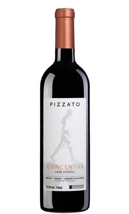 Vinho Pizzato Tinto Seco Brasil Concentus Cabernet Sauvignon, Merlot, Tannat 2022 750ml