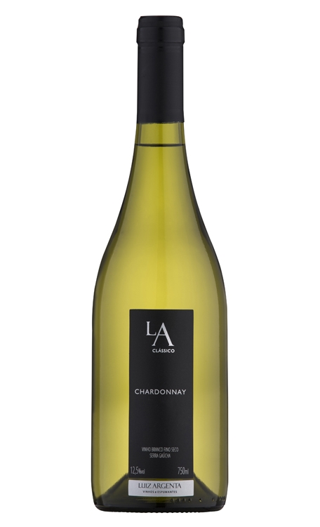 Vinho Luiz Argenta Branco Seco Brasil Clássico Chardonnay 750ml
