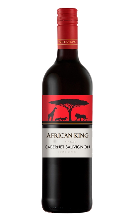 Vinho Zidela Tinto Seco África do Sul African King Cabernet Sauvignon 750ml