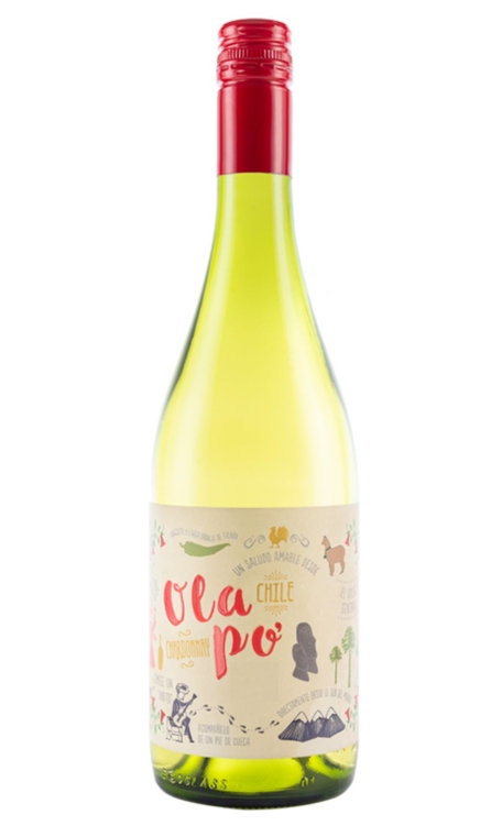 Vinho Ola Po Branco Seco Chile Chardonnay 750ml