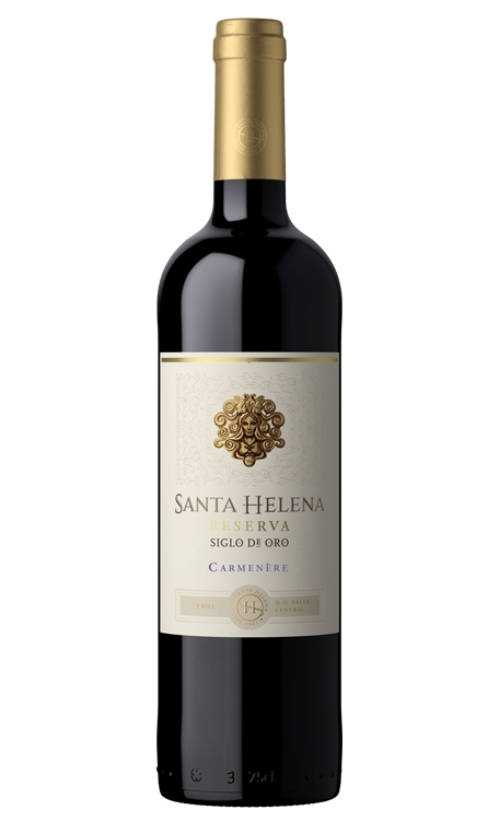 Vinho Santa Helena Tinto Seco Chile Siglo de Oro Reserva Carménère 750ml