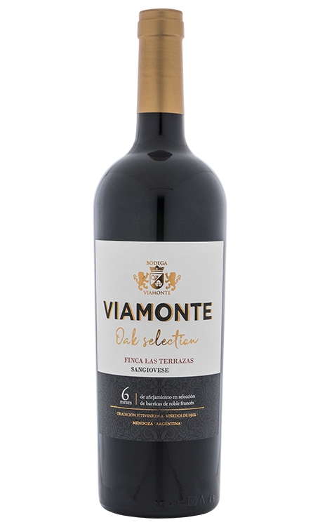 Vinho Bodega Viamonte Tinto Seco Argentina Oak Selection Sangiovese 750ml