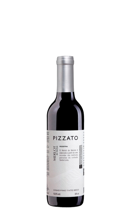 Vinho Pizzato Tinto Seco Brasil Reserva Merlot 375ml