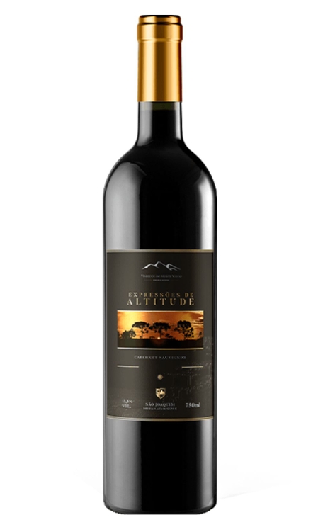 Vinho Monte Agudo Tinto Seco Brasil Expressões de Altitude Cabernet Sauvignon 750ml