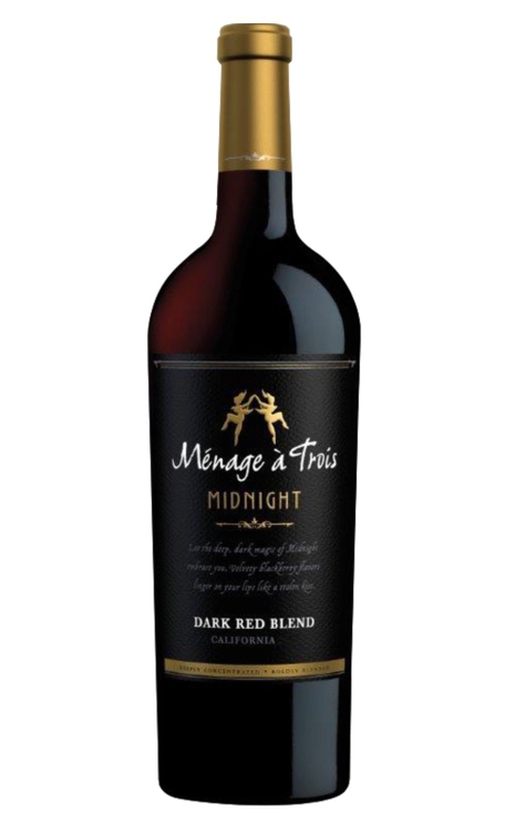 Vinho Ménage à Trois Tinto Seco Estados Unidos Midnight Blend 750ml