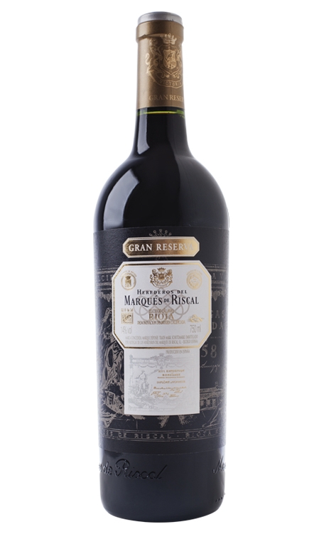 Vinho Marqués de Riscal Tinto Seco Espanha Gran Reserva Graciano, Mazuelo, Tempranillo 750ml