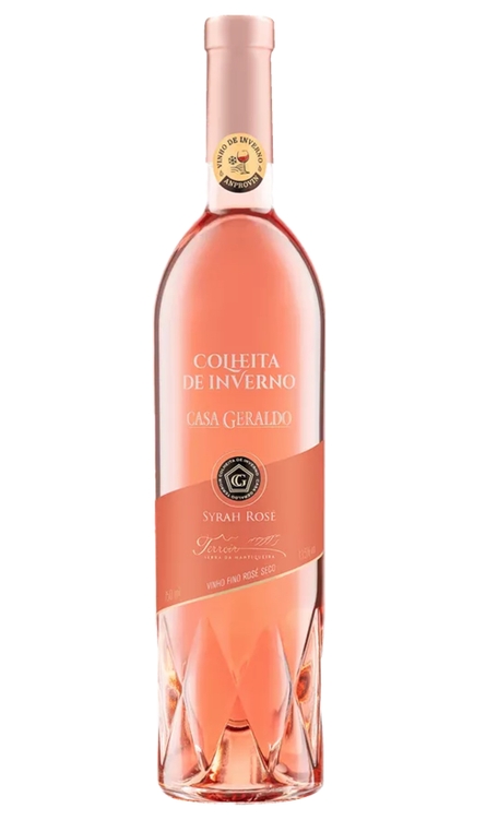Vinho Casa Geraldo Rosé Seco Brasil Colheita de Inverno Reserva Syrah 750ml