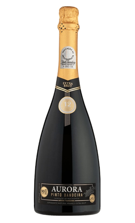 Espumante Vinícola Aurora Branco Extra Brut Brasil Pinto Bandeira Chardonnay, Pinot Noir, Riesling 750ml