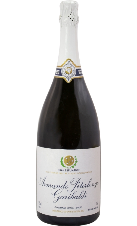 Espumante Peterlongo Branco Brut Brasil Magnum Chardonnay, Pinot Noir 1,5l