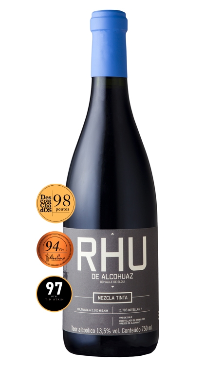 Vinho Viñedos de Alcohuaz Tinto Seco Chile Rhu Grenache, Petit Syrah, Syrah 750ml