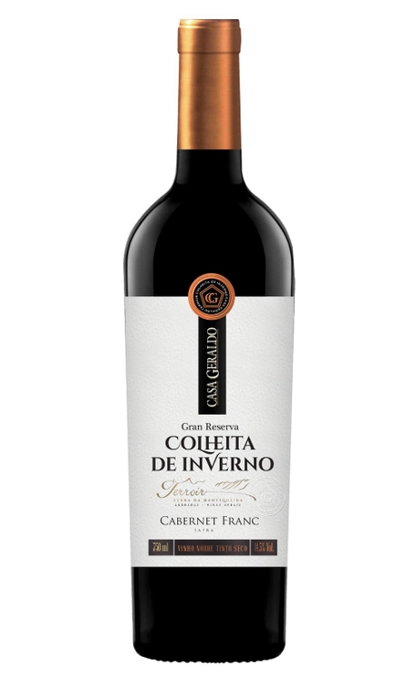 Vinho Casa Geraldo Tinto Seco Brasil Colheitas de Inverno Gran Reserva Cabernet Franc 750ml