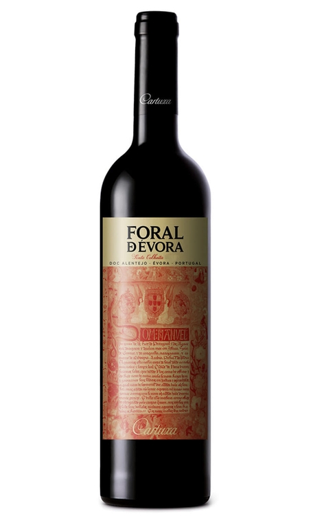 Vinho Cartuxa Tinto Seco Portugal Foral de Évora Alicante Bouschet, Aragonez, Trincadeira 750ml