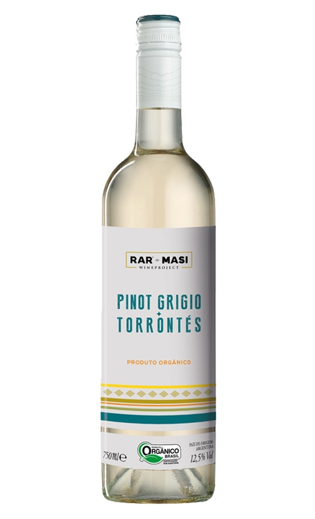 Vinho Masi Branco Seco Argentina Orgânico Pinot Grigio, Torrontés 750ml