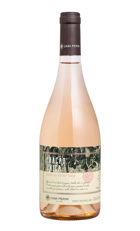 Vinho Casa Perini Rosé Seco Brasil Fração Única Pinot Noir 750ml