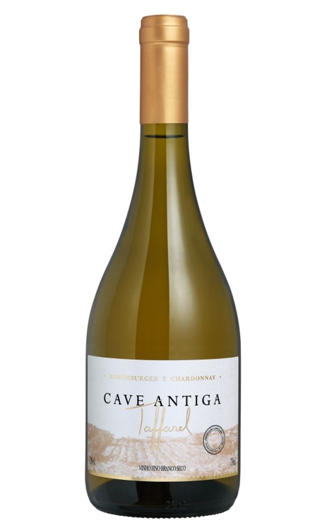 Vinho Cave Antiga Branco Seco Brasil Taffarel Chardonnay, Schönburger 750ml