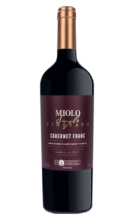 Vinho Miolo Tinto Seco Brasil Single Vineyard Cabernet Franc 750ml