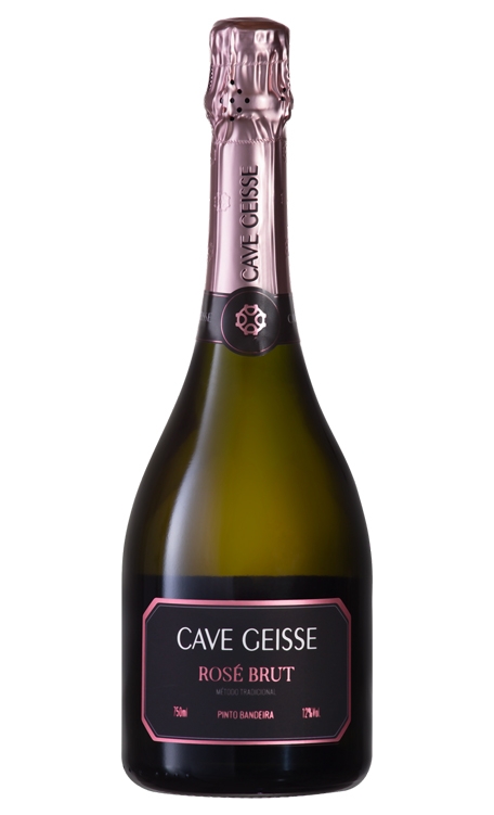 Espumante Vinícola Família Geisse Rosé Brut Brasil Cave Geisse Pinot Noir 750ml