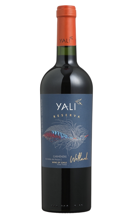 Vinho Yali Tinto Seco Chile Wetland Reserva Carménère, Syrah 750ml