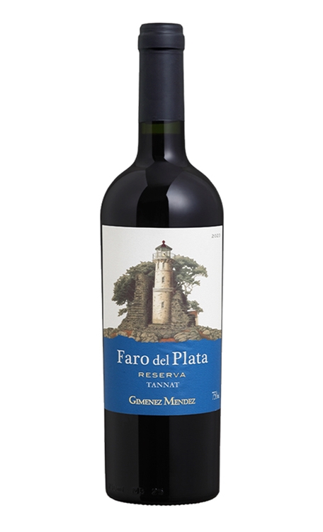 Vinho Gimenez Mendez Tinto Seco Uruguai Faro Del Plata Tannat 750ml