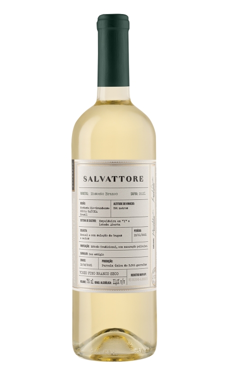 Vinho Salvattore Branco Suave Brasil Moscato 750ml