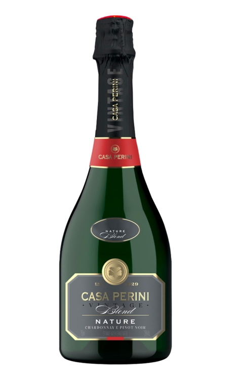 Espumante Casa Perini Branco Nature Brasil Vintage Chardonnay, Pinot Noir 750ml