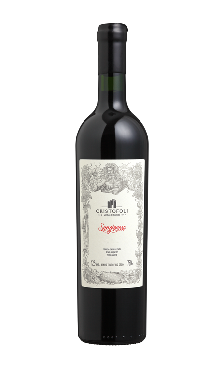 Vinho Cristófoli Tinto Seco Brasil Sangiovese 750ml