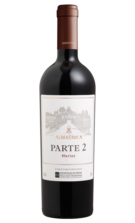 Vinho Almaúnica Tinto Seco Brasil Parte 2 Merlot 750ml