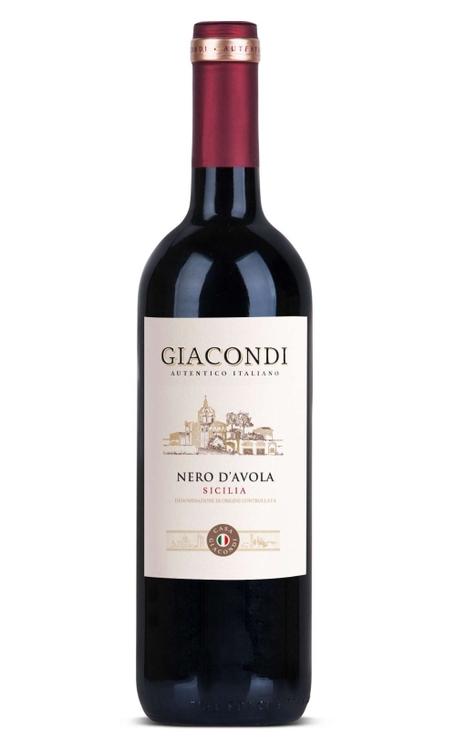 Vinho Giacondi Tinto Seco Itália Nero D'avola 750ml