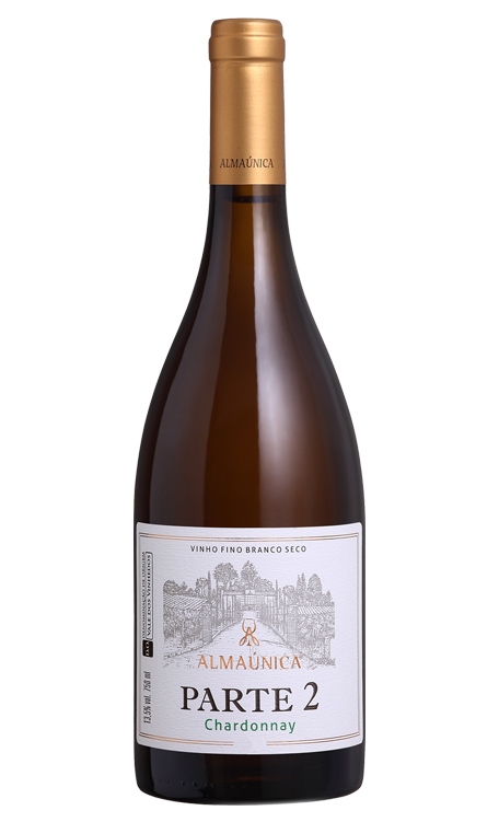 Vinho Almaúnica Branco Seco Brasil Parte 2 Chardonnay 750ml