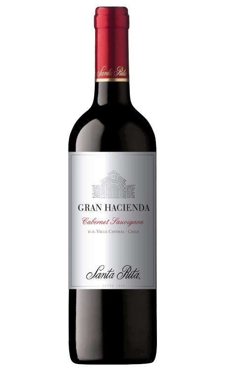 Vinho Viña Santa Rita Tinto Seco Chile Gran Hacienda Cabernet Sauvignon 750ml