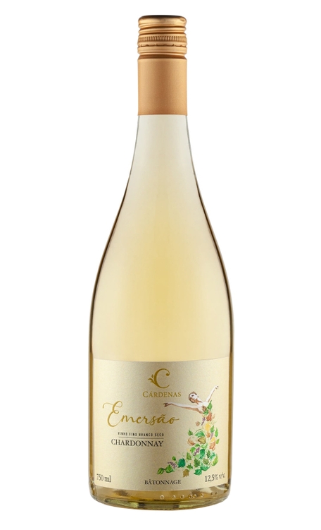 Vinho Cárdenas Branco Seco Brasil Emersão Chardonnay 750ml
