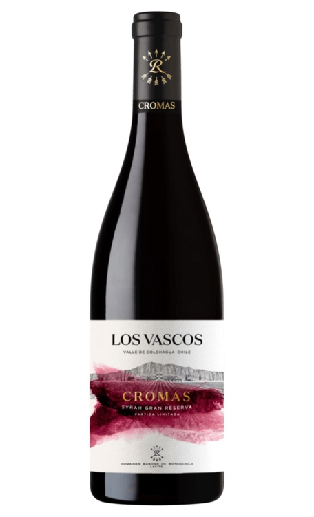 Vinho Viña Los Vascos Tinto Seco Chile Cromas Gran Reserva Syrah 750ml