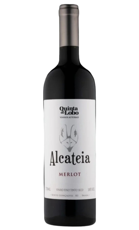 Vinho Quinta do Lobo Tinto Seco Brasil Alcateia Reserva Merlot 750ml