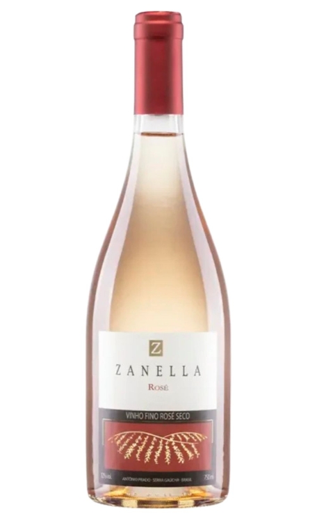 Vinho Zanella Rosé Seco Brasil Assemblage Merlot, Pinot Noir 750ml
