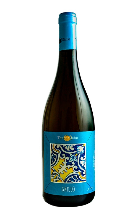 Vinho Terre Di Giafar Branco Seco Itália Grillo 750ml