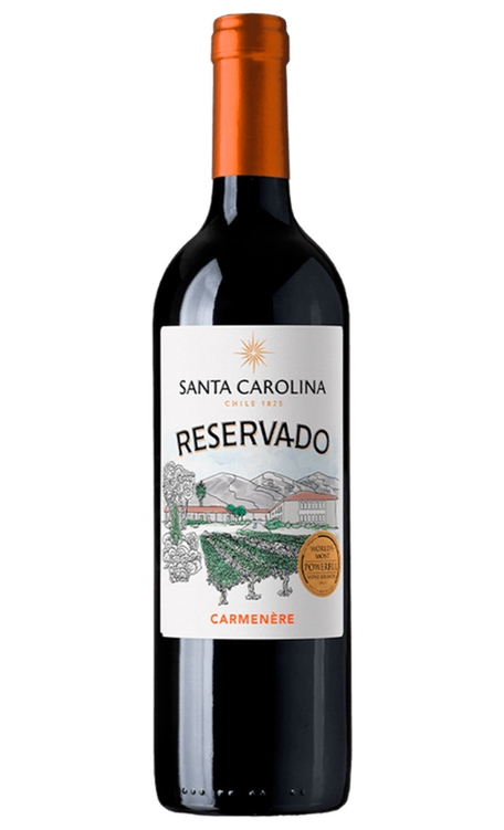 Vinho Santa Carolina Tinto Seco Chile Reservado Carménère 750ml