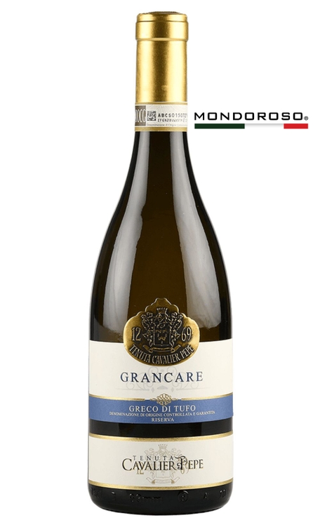 Vinho Tenuta Cavalier Pepe Branco Seco Itália Grancare Riserva Greco 750ml