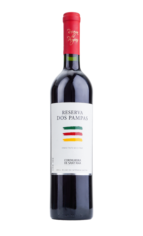Vinho Cordilheira de Santana Tinto Seco Brasil Reserva dos Pampas Cabernet Sauvignon, Pinot Noir, Tannat 750ml