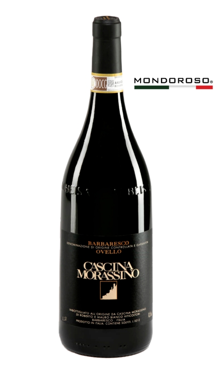 Vinho Cascina Morassino Tinto Seco Itália Barbaresco Ovello D.o.c.g Magnum Nebbiolo 1,5l
