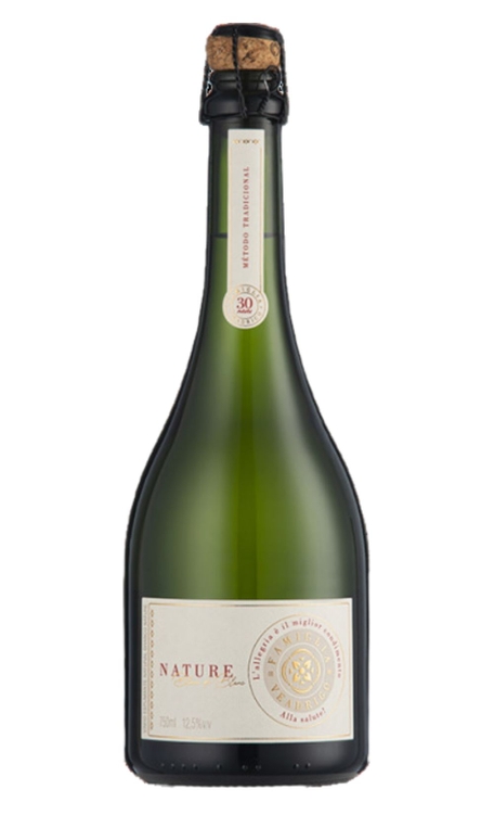 Espumante Famiglia Veadrigo Branco Nature Brasil Blanc de Blancs Chardonnay 750ml